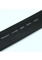 Трубка термоусадочная 22,0/11,0 черная, 22-2006