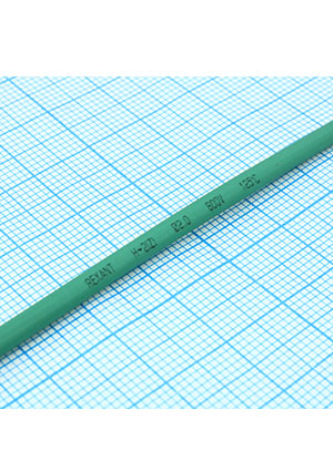 Трубка термоусадочная 2,0/1,0 зеленая, 20-2003