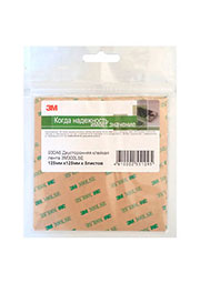 930А6, 300LSE скотч для тачскрина 125х125мм, 5 листов