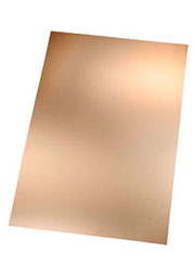 Стеклотекстолит 2-сторонний 214*291ММ  1.0ММ CU18/18