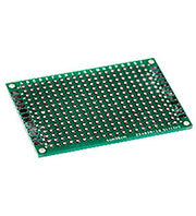 ПЛАТА МАКЕТНАЯ 40ММ Х 60ММ PCB ШАГ2.54ММ, двухсторонняя