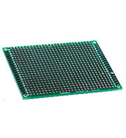 ПЛАТА МАКЕТНАЯ 60ММ Х 80ММ PCB ШАГ2.54ММ, двухсторонняя