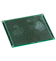 ПЛАТА МАКЕТНАЯ 70ММ Х 90ММ PCB ШАГ2.54ММ, двухсторонняя