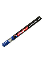 EDDING 791 синий, лаковый маркер с круглым наконечником 1-2 мм