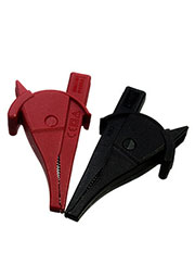 UT-C02(A), зажимы крокодил 81мм (комплект), CAT III 1000V/CAT IV 600V