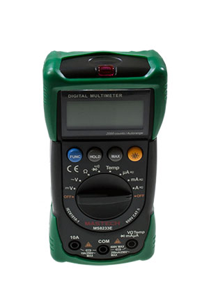 MS8233E, Мультиметр цифровой с детектором напряжения и автоматическим выбором диапазона