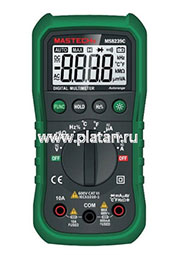 MS8239C, Мультиметр цифровой с автоматическим выбором диапазона