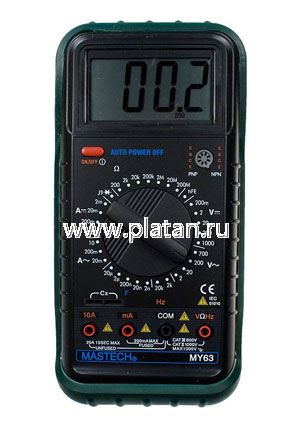 MY63, мультиметр цифровой