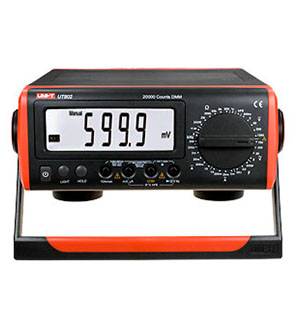 UT802, Мультиметр настольный цифровой True RMS, высокой точности, 4,5 разрядов