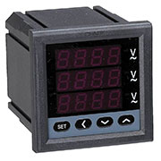 273117, Амперметр цифровой PA7777-8S 5A 3ф 120x120