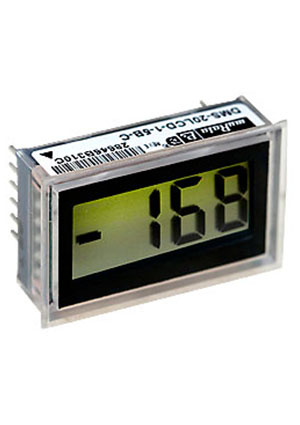 DMS-20LCD-1-5B-C, Вольтметр цифровой, измерительная головка с подсветкой до 2В