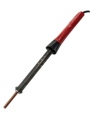 ЭПСН- 40ВТ 230В, паяльник со см. жалом ф6мм дер.ручка оксидир.корпус