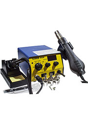 ELEMENT 902D, станция паяльная термовоздушная + паяльник