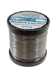 Припой ПОС60 ПРВ 0.8ММ катушка 250Г, проволока 0.8 мм Sn60Pb40