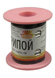 Припой ПОС61 ПРВ 3.0мм катушка 100г