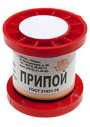 Припой ПОССУ40-05 ПРВ 0.5мм  катушка 100г