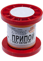 Припой SN62PB36AG2 ПРВ 3.0мм катушка 50г