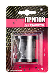 Припой ПОС61 ПРВ 0.8ММ катушка 100Г