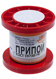 Припой ПОСК50-18 ПРВ 3.0мм  катушка   50г