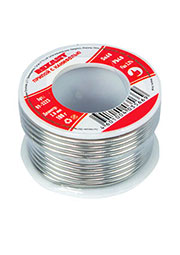 09-3223, Припой с канифолью 100г 2мм, (олово 60%, свинец 40%), катушка