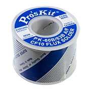 PK-60B10F, припой, Sn60/Pb40, d=1.0мм, 250гр.,с флюсом CF10