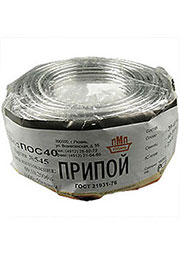 Припой ПОС40 ТР 1.5мм катушка 1кг