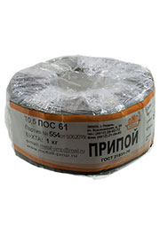 Припой ПОС61 ТР 0.5мм бухта 1 кг