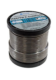 ПРИПОЙ ПОС63 ТР 2.0мм катушка 250г флюс 525-Т4 (CF10), Sn63Pb37