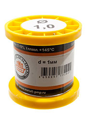 Припой ПОСК 50-18 ТР 1.0мм  катушка 100г