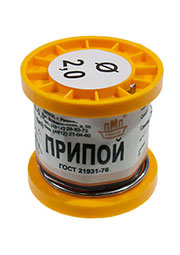 Припой ПОССУ40-05 ТР 2.0мм  катушка 100г