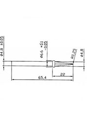 Жало для паяльника ZD C1-2 (ZD-98), Long Life