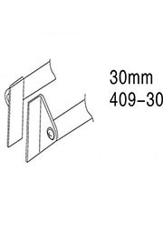 Насадки д/термопинцета ZD 409-30, комплект 2 шт.,рабочая ширина 30мм