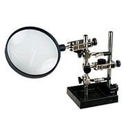 12-0254 (ZD-10H) (CT-293), Держатель плат "третья рука" с лупой 3D