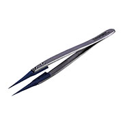 1315-SA, антистатический пинцет 120мм 0,3мм со сменным наконечником