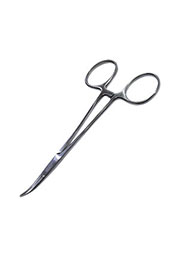 Зажим монтажный изогнутый 125мм