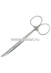 Н-64, Ножницы тупоконечные изогнутые 125мм