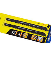 15987-3_z01, Пилки для электролобзика по дереву,HCS, EU-хвост,шаг 3мм,75мм,2шт