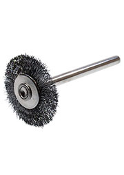 Щетка для микродрели (гравера) плоская металл