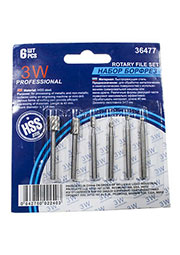 36477 Набор фрез. головок для микродрели (гравера) 6шт.