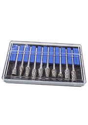 Набор фрез. головок для микродрели (гравера) 10шт.