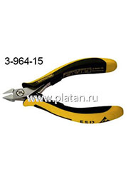 3-964-15, Бокорезы антистатические, 120мм, для жесткого провода, суперкрепкие