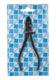 ИН-0009, кусачки с победитовыми насадками угол 45гр с пружиной