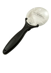 G-789-090, лупа со светодиодной  подсветкой d=88мм 3.0х/6.0х