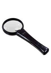 MG2B-6, лупа со светодиодной подсветкой d=65 мм l=170 мм 3.50х 10х