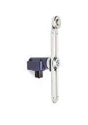 LD51MEM123, Консоль металл. с металл. рол. Ф18мм, с длинн. рычагом и регулир.