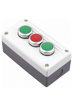 587067, Кнопочный пост NPH1-3002, 1НО+1НЗ +1НО