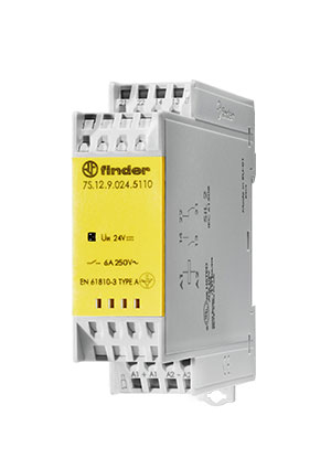 7S.12.9.012.5110PAS, Модульное реле безопасности (реле с принудительным управлением контактами) SIL2
