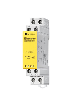 7S.23.9.110.0210, Модульное реле безопасности (реле с принудительным управлением контактами) SIL2; 2