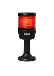 IK71L024XM01, Сигнальная колонна 70 мм, красная, 24 В, светодиод LED