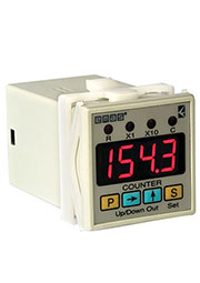 RZ1D1C-5, Счетчик Х1 (0-9,999), Х2 (10-99,990) 220В AC